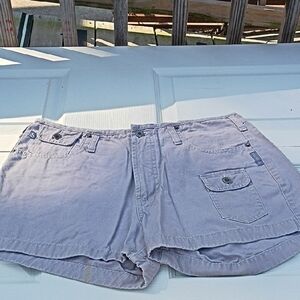 Silver Jeans Lavender Women's Cargo Shorts